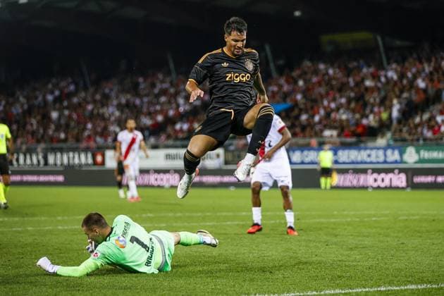 SION , 2008-2026, Stade de Tourbillon , season 2026 2027 , UEFA Conference League play-off football . Match between FC Sion and Ajax, Picture shows Ajax player Marcos Leonardo Sion - Ajax  x205877923x Copyright: