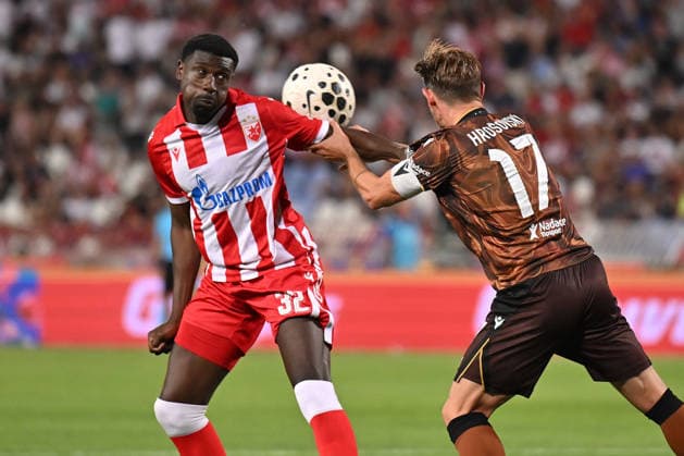CRVENA ZVEZDA vs VIKTORIA PLZEN DERRICK LUKASSEN football Crvena zvezda vs Viktoria Plzen UEFA Europa league qualifications match at Rajko Mitic stadium , Belgrade 20.08.2026 Foto: FOOTBALL, UEFA EUROPA LEAGUE QUALIFICATIONS, CRVENA ZVEZDA, RED STAR, VIKTORIA PLZEN Belgrade Rajko Mitic stadium Serbia Copyright: xMarkoxMetlas xMNxPressx