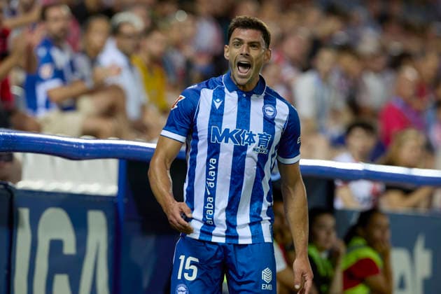 ESP: LaLiga EA Sports Rayo Vallecano v Deportivo Alaves Lucas Boye of Deportivo Alaves during LaLiga EA Sports between Rayo Vallecano v Deportivo Alaves played at Ontime Butarque Stadium in Leganes, Madrid on August 20, 2026 in Spain Spain Futbol *** ESP LaLiga EA Sports Rayo Vallecano vs. Deportivo Alavés Lucas Boye of Deportivo Alavés during the LaLiga EA Sports match between Rayo Vallecano and Deportivo Alavés, played at Ontime Butarque Stadium in Leganés, Madrid, on August 20, 2026, in Spain. Spanish Soccer Copyright: xAgenciaxLOFx