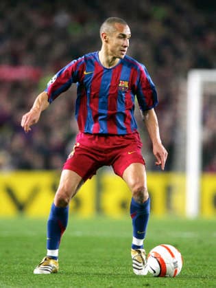 Fotboll, UEFA Champions League, Barcelona - Chelsea: Henrik Larsson, Barcelona. Barcelona Spanien Copyright: xJavierxGarciax