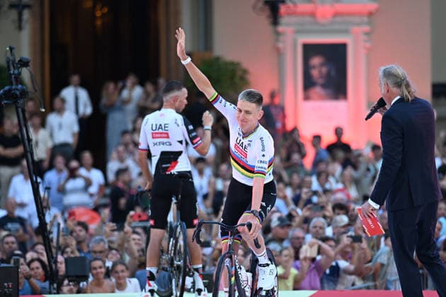 20-08-2026 Presentazione Squadre Vuelta A Espana 2026; 2026, Uae Emirates - Xrg; Pogacar, Tadej; Monaco - Montecarlo; 