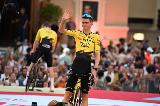 20-08-2026 Presentazione Squadre Vuelta A Espana 2026; 2026, Visma - Lease A Bike; Kuss, Sepp; Monaco - Montecarlo; 