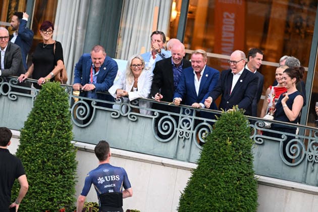 20-08-2026 Presentazione Squadre Vuelta A Espana 2026; 2026, Pinarello - Q36.5; Dunbar, Eddie; Principe, Alberto Di Monaco; Monaco - Montecarlo; 