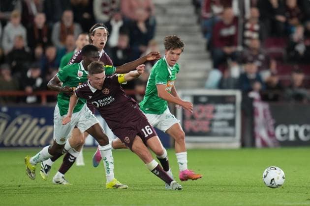 Blair Spittal of Heart of Midlothian Heart of Midlothian v Rapid Vienna, UEFA Conference League, Play-Off Round, First Leg, Football, Tynecastle Park, Edinburgh, Scotland, UK - 20 Aug 2026Edinburgh Tynecastle Park United Kingdom  Copyright: xPetexSummers Shutterstockx 17108692gd