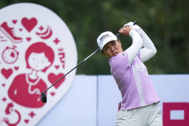 August 20, 2026, Edmonton, Ab, CANADA: Nasa Hataoka, of Japan, watches her tee shot on the ninth hole during the first round at the CPKC Canadian Women s Open LPGA, Golf Damen golf tournament, in Edmonton, on Thursday, Aug. 20, 2026. Canada News - August 20, 2026  - ZUMAc35_ 20260820_zaf_c35_099 Copyright: xDarrylxDyckx