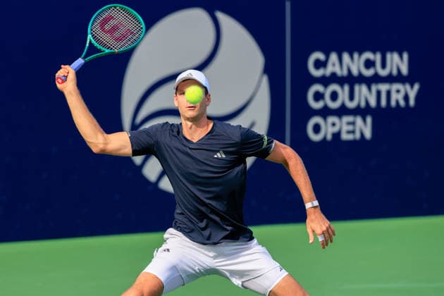 CANCUN COUNTRY OPEN 2026 CANCUN COUNTRY OPEN 2026 HENRIQUE ROCHA VS HUBERT HURKACZ 20082026 CANCUN, QUINTANA ROO. Action photo of Hubert Hurkacz of Poland, during game of the Cancun Country Open 2026 Tennis 125 Challenger tournament held at the Cancun Country Club of Cancun, Quintana Roo, Mexico. Foto de accion de Hubert Hurkacz de Polonia, durante juego del Cancun Country Open 2026 ATP, Tennis Herren 125 Challenger que se celebra en el Cancun Country Club de Cancun, Quintana Roo, Mexico. PHOTO BY IMAGENSHOP AGENCIA FOTOGRAFICA CANCUN QUINTANA ROO MEXICO *** CANCUN COUNTRY OPEN 2026 CANCUN COUNTRY OPEN 2026 HENRIQUE ROCHA VS HUBERT HURKACZ 20082026 CANCUN, QUINTANA ROO Action photo of Hubert Hurkacz of Poland during a match at the 2026 Cancun Country Open ATP 125 Challenger tournament held at the Cancun Country Club in Cancun, Quintana Roo, Mexico Action photo of Hubert Hurkacz of Poland, during a match at the 2026 Cancun Country Open ATP 125 Challenger tournament held at the Cancun Country Club in Cancun, Quintana Roo, Mexico. PHOTO BY IMAGENSHOP PHOTO AGENCY, CANCUN, QUINTANA ROO, MEXICO Copyright: xIMAGENSHOPxAGENCIAxFOTOGRAFICAx