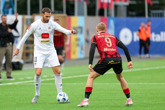 Football Men. Conference Legaue Qualification. Vikingur - Borja Banja Luka.. Reykjavik. 20.08.2026 Copyright: xx 1J8A1768