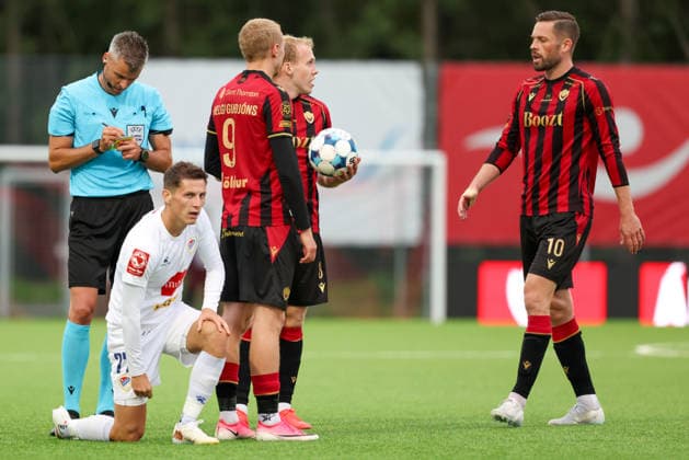 Football Men. Conference Legaue Qualification. Vikingur - Borja Banja Luka.. Reykjavik. 20.08.2026 Copyright: xx 1J8A1808