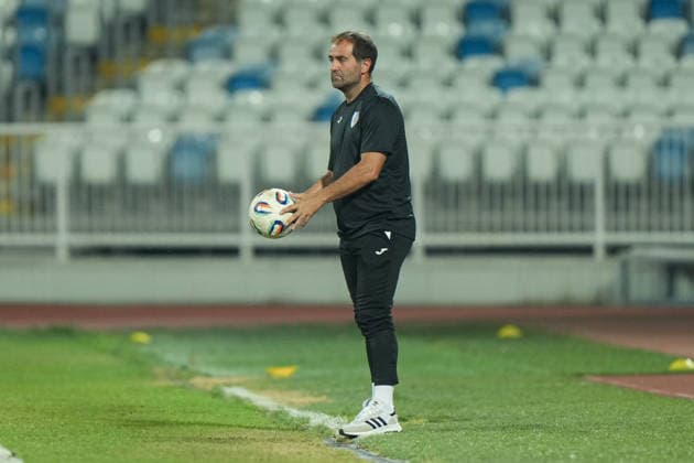 ESP: UEFA Conference League 2026 2027 Drita Kosovo vs Inter Escaldes Felip Ortiz coach of Inter during UEFA Conference League between Drita Kosovo vs Inter Escaldes played at Fadil Vokrri Stadium in Pristina, Kosovo on August 20, 2026 in Spain Spain Futbol *** ESP UEFA Conference League 2026–2027: Drita Kosovo vs. Inter Escaldes. Felip Ortiz, coach of Inter, during the UEFA Conference League match between Drita Kosovo and Inter Escaldes, played at Fadil Vokrri Stadium in Pristina, Kosovo, on August 20, 2026. Spain Spain Soccer Copyright: xAgenciaxLOFx