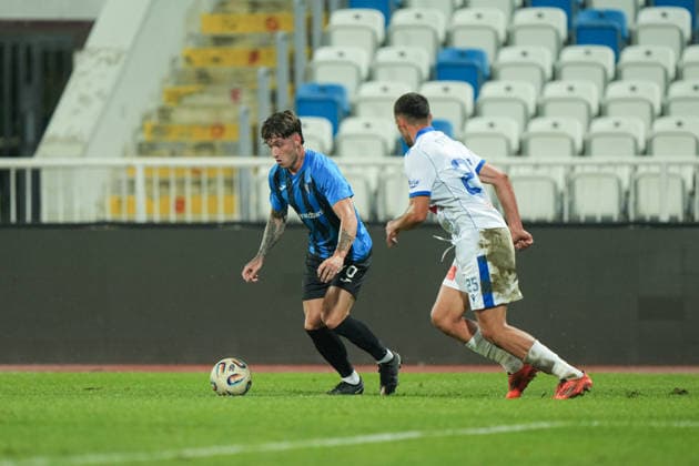 ESP: UEFA Conference League 2026 2027 Drita Kosovo vs Inter Escaldes during UEFA Conference League between Drita Kosovo vs Inter Escaldes played at Fadil Vokrri Stadium in Pristina, Kosovo on August 20, 2026 in Spain Spain Futbol *** ESP UEFA Conference League 2026–2027: Drita Kosovo vs. Inter Escaldes in the UEFA Conference League match between Drita Kosovo and Inter Escaldes, played at Fadil Vokrri Stadium in Pristina, Kosovo, on August 20, 2026, in Spain—Spanish Soccer Copyright: xAgenciaxLOFx