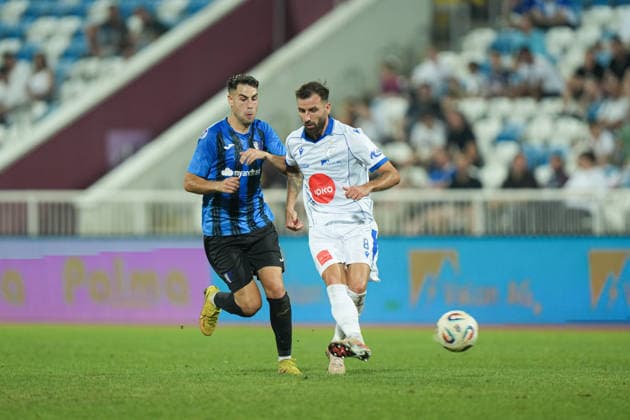 ESP: UEFA Conference League 2026 2027 Drita Kosovo vs Inter Escaldes Vesel Limaj of Drita during UEFA Conference League between Drita Kosovo vs Inter Escaldes played at Fadil Vokrri Stadium in Pristina, Kosovo on August 20, 2026 in Spain Spain Futbol *** ESP UEFA Conference League 2026–2027: Drita Kosovo vs. Inter Escaldes—Vesel Limaj of Drita during the UEFA Conference League match between Drita Kosovo and Inter Escaldes, played at Fadil Vokrri Stadium in Pristina, Kosovo, on August 20, 2026—Spain, Spanish Soccer Copyright: xAgenciaxLOFx