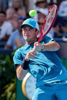August 20, 2026, Mason, Ohio, U.S: Tommy Paul (USA) hits a two-handed backhand during ThursdayÃ¢â‚¬â ¢s quarterfinals at the Cincinnati Open at the Lindner Family Tennis Center , Mason, Oh. Mason U.S - ZUMAs304 20260820_zaf_s304_156 Copyright: xScottxStuartx