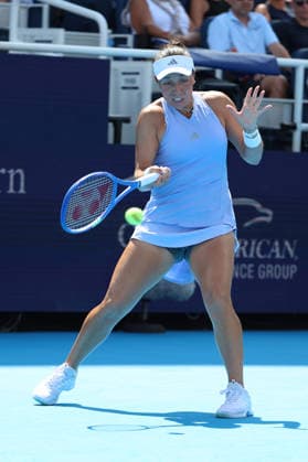 August 20, 2026, Mason, Oh, USA: Cincinnati Open Tennis 2026 - Jessica Pegula hits a ball against Amanda Anisimova in the Cincinnati Open Tennis Tournament held in Mason OH. 2026 08 20. Cincinnati Open Tennis 2026  - ZUMAn24_ 20260820_zaf_n24_035 Copyright: xWallyxNellx