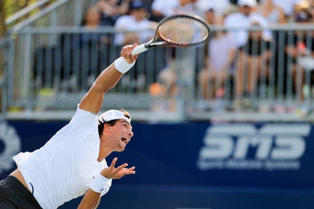 CANCUN COUNTRY OPEN 2026 CANCUN COUNTRY OPEN 2026 HENRIQUE ROCHA VS HUBERT HURKACZ 20082026 CANCUN, QUINTANA ROO. Action photo of Henrique Rocha of Portugal during game of the Cancun Country Open 2026 Tennis 125 Challenger tournament held at the Cancun Country Club of Cancun, Quintana Roo, Mexico. Foto de accion de Henrique Rocha de Portugal, durante juego del Cancun Country Open 2026 ATP, Tennis Herren 125 Challenger que se celebra en el Cancun Country Club de Cancun, Quintana Roo, Mexico. PHOTO BY IMAGENSHOP AGENCIA FOTOGRAFICA CANCUN QUINTANA ROO MEXICO *** CANCUN COUNTRY OPEN 2026 CANCUN COUNTRY OPEN 2026 HENRIQUE ROCHA VS HUBERT HURKACZ 20082026 CANCUN, QUINTANA ROO Action photo of Henrique Rocha of Portugal during a match at the 2026 Cancun Country Open ATP 125 Challenger tennis tournament held at the Cancun Country Club in Cancun, Quintana Roo, Mexico Action photo of Henrique Rocha of Portugal, during a match at the 2026 Cancun Country Open ATP 125 Challenger tournament held at the Cancun Country Club in Cancun, Quintana Roo, Mexico PHOTO BY IMAGENSHOP PHOTO AGENCY CANCUN QUINTANA ROO MEXICO Copyright: xIMAGENSHOPxAGENCIAxFOTOGRAFICAx
