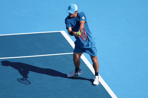 August 20, 2026, Mason, Oh, USA: Cincinnati Open Tennis 2026 - Tommy Paul hits a ball against Flavio Cobolli in the Cincinnati Open Tennis Tournament held in Mason OH. 2026 08 20. Cincinnati Open Tennis 2026  - ZUMAn24_ 20260820_zaf_n24_202 Copyright: xWallyxNellx