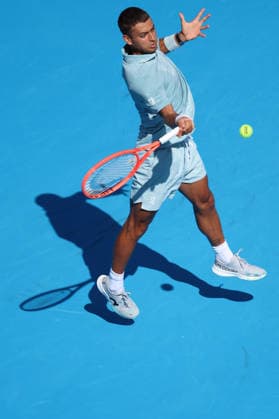 August 20, 2026, Mason, Oh, USA: Cincinnati Open Tennis 2026 - Flavio Cobolli hits a ball against Tommy Paul in the Cincinnati Open Tennis Tournament held in Mason OH. 2026 08 20. ZUMAPress Mason USA - ZUMAn24_ 20260820_zaf_n24_201 Copyright: xWallyxNellx