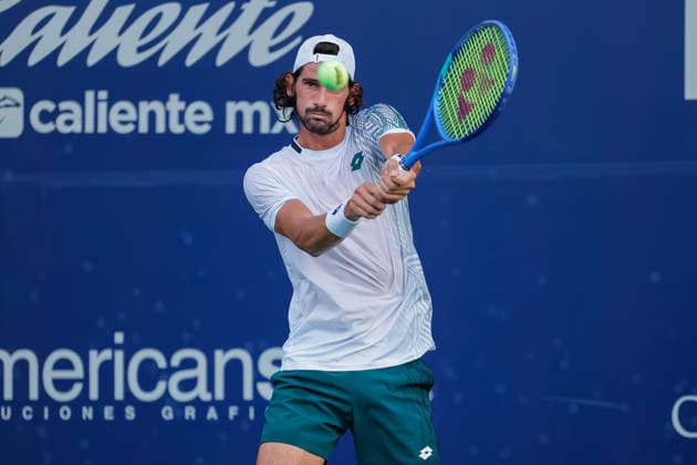 CANCUN COUNTRY OPEN 2026 CANCUN COUNTRY OPEN 2026 LLOYD HARRIS VS PABLO LLAMAS 20082026 CANCUN, QUINTANA ROO. Action photo of Lloyd Harris of South Africa, during game of the Cancun Country Open 2026 Tennis 125 Challenger tournament held at the Cancun Country Club of Cancun, Quintana Roo, Mexico. Foto de accion de Lloyd Harris de Sudafrica, durante juego del Cancun Country Open 2026 ATP, Tennis Herren 125 Challenger que se celebra en el Cancun Country Club de Cancun, Quintana Roo, Mexico. PHOTO BY IMAGENSHOP AGENCIA FOTOGRAFICA CANCUN QUINTANA ROO MEXICO *** CANCUN COUNTRY OPEN 2026 CANCUN COUNTRY OPEN 2026 LLOYD HARRIS VS PABLO LLAMAS 20082026 CANCUN, QUINTANA ROO Action photo of Lloyd Harris of South Africa during a match at the 2026 Cancun Country Open Tennis 125 Challenger tournament held at the Cancun Country Club in Cancun, Quintana Roo, Mexico Action photo of Lloyd Harris of South Africa, during a match at the 2026 Cancun Country Open ATP 125 Challenger tournament held at the Cancun Country Club in Cancun, Quintana Roo, Mexico. PHOTO BY IMAGENSHOP PHOTO AGENCY CANCUN QUINTANA ROO MEXICO Copyright: xIMAGENSHOPxAGENCIAxFOTOGRAFICAx