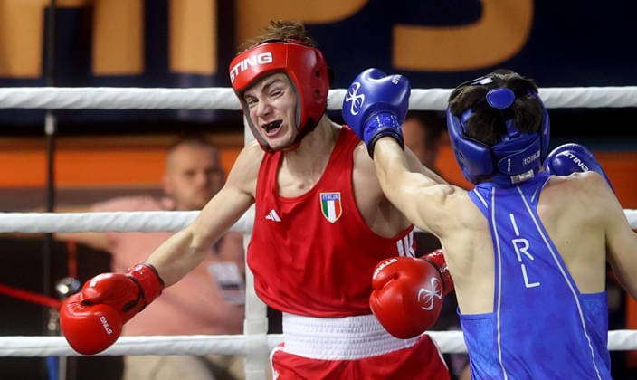 20.08.2026 Loznica(Serbia) European Juniors U19 boxing championship men s -60kg semi fiinal Daniele Fabi Italy :