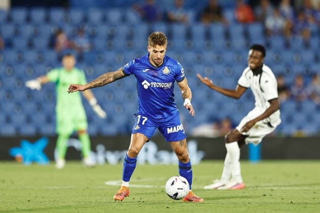 Kiko Femenia (Getafe), AUGUST 20, 2026 - Football Soccer : UEFA Europa Conference League Play-offs 1st leg match between Getafe CF - FK Partizan at the Estadio Coliseum de Getafe in Getafe, Spain. Noxthirdxpartyxsales  aflo_341828276 MutsuxKawamorix