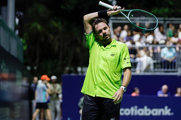 CANCUN COUNTRY OPEN 2026 CANCUN COUNTRY OPEN 2026 ROMAN SAFIULLIN VS STAN WAWRINKA 20082026 CANCUN, QUINTANA ROO. Action photo of Stan Wawrinka of Switzerland, during game of the Cancun Country Open 2026 Tennis 125 Challenger tournament held at the Cancun Country Club of Cancun, Quintana Roo, Mexico. Foto de accion de Stan Wawrinka de Suiza, durante juego del Cancun Country Open 2026 ATP, Tennis Herren 125 Challenger que se celebra en el Cancun Country Club de Cancun, Quintana Roo, Mexico. PHOTO BY IMAGENSHOP AGENCIA FOTOGRAFICA CANCUN QUINTANA ROO MEXICO *** CANCUN COUNTRY OPEN 2026 CANCUN COUNTRY OPEN 2026 ROMAN SAFIULLIN VS STAN WAWRINKA 20082026 CANCUN, QUINTANA ROO Action photo of Stan Wawrinka of Switzerland during a match at the 2026 Cancun Country Open ATP 125 Challenger tennis tournament held at the Cancun Country Club in Cancun, Quintana Roo, Mexico Action photo of Stan Wawrinka of Switzerland, during a match at the 2026 Cancun Country Open ATP 125 Challenger tournament held at the Cancun Country Club in Cancun, Quintana Roo, Mexico. PHOTO BY IMAGENSHOP PHOTO AGENCY CANCUN, QUINTANA ROO, MEXICO Copyright: xIMAGENSHOPxAGENCIAxFOTOGRAFICAx