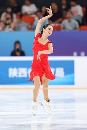 XI AN, CHINA - AUGUST 20: Sofiia Dzepka competes in the junior women s short program on day 1 of the ISU Figure skating, Eiskunstlauf Junior Grand Prix Xi an 2026 on August 20, 2026 in Xi an, Shaanxi Province of China.  Copyright: xVCGx 111661085898