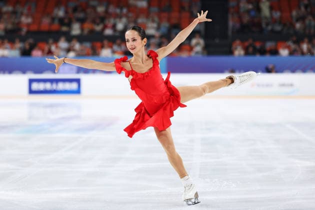 XI AN, CHINA - AUGUST 20: Sofiia Dzepka competes in the junior women s short program on day 1 of the ISU Figure skating, Eiskunstlauf Junior Grand Prix Xi an 2026 on August 20, 2026 in Xi an, Shaanxi Province of China.  Copyright: xVCGx 111661085900