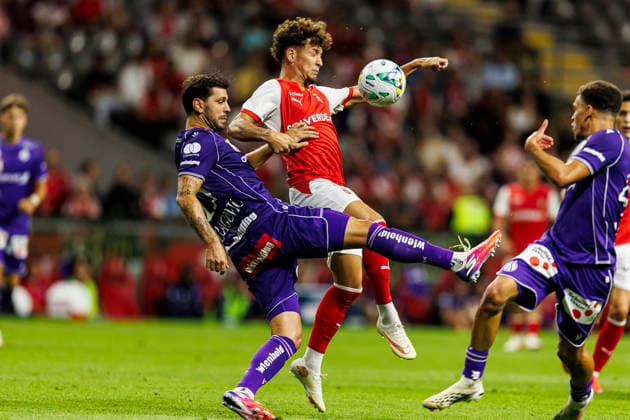 BRAGA, PORTUGAL - AUGUST 20: Diogo Travassos of SC Braga in action during the UEFA Conference League 2026 27 Qualifying Round Final First Leg match between SC Braga and FK Austria Wien at Estadio Municipal de Braga on August 20, 2026 in Braga, Portugal. (Photo by Diego Maranhao Eurasia Images) Braga Estadio Municipal de Braga Portugal *** BRAGA, PORTUGAL, AUGUST 20 Diogo Travassos of SC Braga in action during the first leg of the 2026-27 UEFA Conference League Qualifying Round Final between SC Braga and FK Austria Wien at Estadio Municipal de Braga on August 20, 2026 in Braga, Portugal. Photo by Diego Maranhao, Eurasia Sport Images. Braga, Estadio Municipal de Braga, Portugal Copyright: x x2026xEurasiaxSportxImagesx jp-en-EuSpIm-DIE_Braga_Austria_20Aug2026_PT094