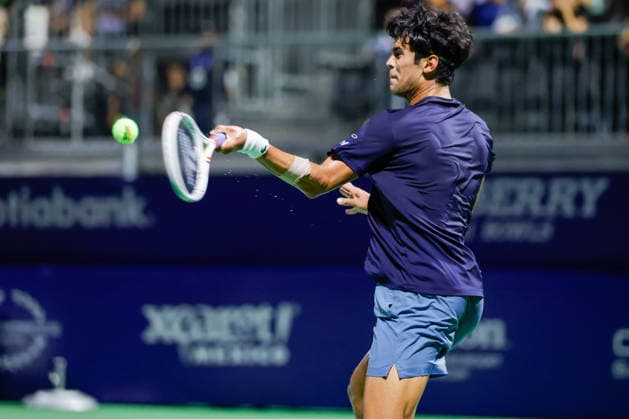 CANCUN COUNTRY OPEN 2026 CANCUN COUNTRY OPEN 2026 SEBASTIAN BAEZ VS RODRIGO PACHECO 20082026 CANCUN, QUINTANA ROO. Action photo of Rodrigo Pacheco of Mexico, during game of the Cancun Country Open 2026 Tennis 125 Challenger tournament held at the Cancun Country Club of Cancun, Quintana Roo, Mexico. Foto de accion de Rodrigo Pacheco de Mexico, durante juego del Cancun Country Open 2026 ATP, Tennis Herren 125 Challenger que se celebra en el Cancun Country Club de Cancun, Quintana Roo, Mexico. PHOTO BY IMAGENSHOP AGENCIA FOTOGRAFICA CANCUN QUINTANA ROO MEXICO *** CANCUN COUNTRY OPEN 2026 CANCUN COUNTRY OPEN 2026 SEBASTIAN BAEZ VS RODRIGO PACHECO 20082026 CANCUN, QUINTANA ROO Action photo of Rodrigo Pacheco of Mexico during a match at the 2026 Cancun Country Open Tennis 125 Challenger tournament held at the Cancun Country Club in Cancun, Quintana Roo, Mexico Action photo of Rodrigo Pacheco of Mexico, during a match at the 2026 Cancun Country Open ATP 125 Challenger tournament held at the Cancun Country Club in Cancun, Quintana Roo, Mexico. PHOTO BY IMAGENSHOP PHOTO AGENCY CANCUN QUINTANA ROO MEXICO Copyright: xIMAGENSHOPxAGENCIAxFOTOGRAFICAx