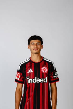 Ayoube Amaimouni (Eintracht Frankfurt) - Eintracht Frankfurt Porträttermin 2026 2027 Eintracht Frankfurt Porträttermin 2026 2027 SGE *** Ayoube Amaimouni Eintracht Frankfurt Eintracht Frankfurt Photo Shoot 2026 2027 Eintracht Frankfurt Photo Shoot 2026 2027 SGE