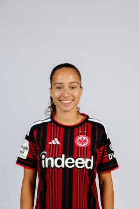 Ela Demirbas - Fussball, Frauen, 1. Bundesliga - Porträttermin 2026 2027 - SGE Eintracht Frankfurt - 22.07.26 *** Ela Demirbas Soccer, Women, Bundesliga 1 Profile 2026 2027 SGE Eintracht Frankfurt July 22, 2026