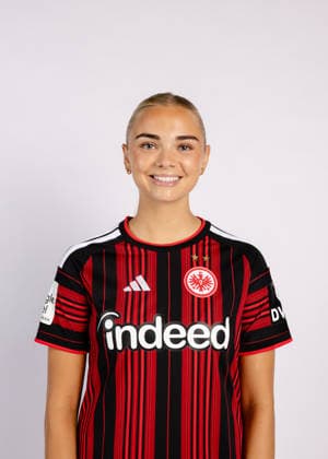 Sofie Lundgaard - Fussball, Frauen, 1. Bundesliga - Porträttermin 2026 2027 - SGE Eintracht Frankfurt - 22.07.26 *** Sofie Lundgaard Soccer, Women s, 1. Bundesliga Photo Shoot 2026 2027 SGE Eintracht Frankfurt July 22, 2026