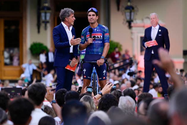 CYCLING : Vuelta 2026 - PrÃ sentation officielle des Ã quipes - 20 08 2026 - Monaco Mikel Landa Soudal (Quick-Step) - Official presentation of the Vuelta teams on August 20, 2026 in Monaco. MonacoMonaco  Copyright: xWilliamxCannarellax
