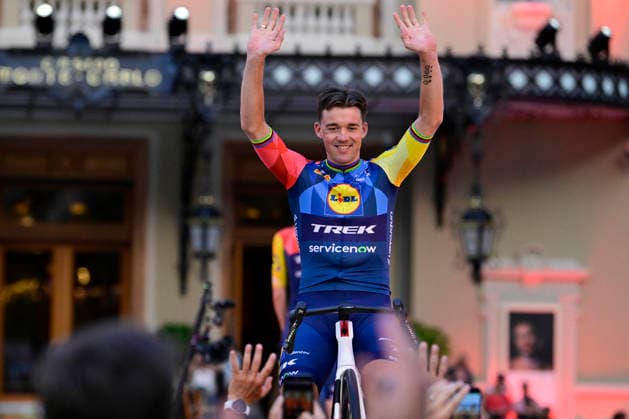 CYCLING : Vuelta 2026 - PrÃ sentation officielle des Ã quipes - 20 08 2026 - Monaco Mads Pedersen (Lidl-Trek) - Official presentation of the Vuelta teams on August 20, 2026 in Monaco. MonacoMonaco  Copyright: xWilliamxCannarellax