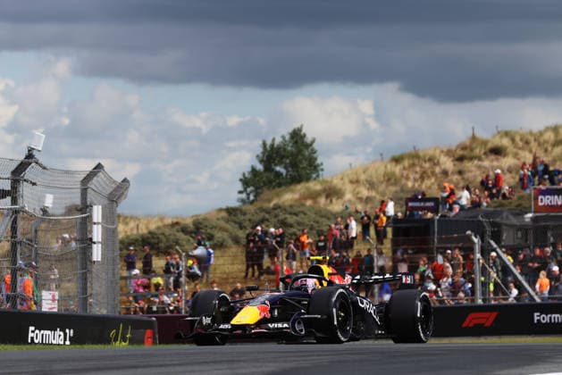 F1 - DUTCH GRAND PRIX 2026 30 LAWSON Liam (nzl), Red Bull Racing Ford RB22, action during the Formula 1 Dutch Grand Prix 2026, 12th round of the 2026 Formula One World Championship, WM, Weltmeisterschaft from August 21 to 23, 2026 on the Circuit Zandvoort, in Zandvoort, Netherlands - ZandvoortNetherlands  Copyright: xDPPIx