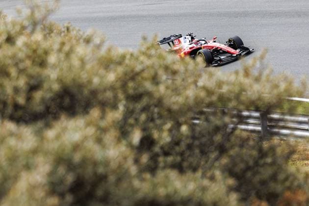 ZANDVOORT - Charles Leclerc (Scuderia Ferrari HP) during the first free practice session ahead of the F1 Dutch Grand Prix at the Circuit Zandvoort. SEM VAN DER WAL ANP xVIxANPxSportx xxANPxIVx 565930393 originalFilename: 565930393.jpg