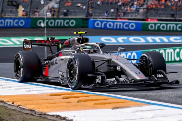 ZANDVOORT - Gabriel Bortoleto from Brazil, driver for Audi Revolut F1 Team, during free practice for the Formula 1 Heineken Dutch Grand Prix at Circuit Zandvoort on August 21, 2026, in Zandvoort, the Netherlands. MARCEL TER BALS ANP xVIxANPxSportx xMarcelxterxBalsxIVx 565930535 originalFilename: 565930535.jpg