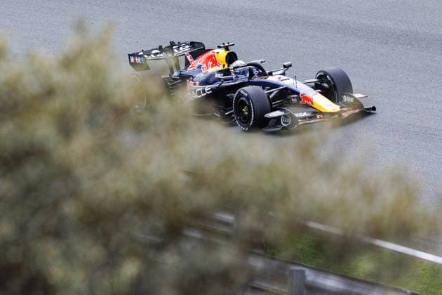 ZANDVOORT - Max Verstappen (Oracle Red Bull Racing) during the first free practice session ahead of the F1 Dutch Grand Prix at the Circuit Zandvoort. SEM VAN DER WAL ANP xVIxANPxSportx xxANPxIVx 565931058 originalFilename: 565931058.jpg