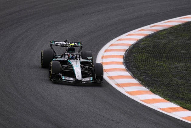 F1 - DUTCH GRAND PRIX 2026 12 KIMI ANTONELLI Andrea (ita), Mercedes AMG F1 Team W17, action during the Formula 1 Dutch Grand Prix 2026, 12th round of the 2026 Formula One World Championship, WM, Weltmeisterschaft from August 21 to 23, 2026 on the Circuit Zandvoort, in Zandvoort, Netherlands - ZandvoortNetherlands  Copyright: xDPPIx