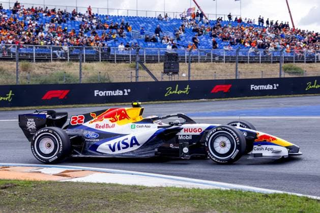 ZANDVOORT - Yuki Tsunoda from Japan and driver for Visa Cash App Racing Bulls Formula 1 Team during free practice of the Formula 1 Heineken Dutch Grand Prix at Circuit Zandvoort on August 21, 2026 in Zandvoort, the Netherlands. MARCEL TER BALS ANP xVIxANPxSportx xMarcelxterxBalsxIVx 565932091 originalFilename: 565932091.jpg