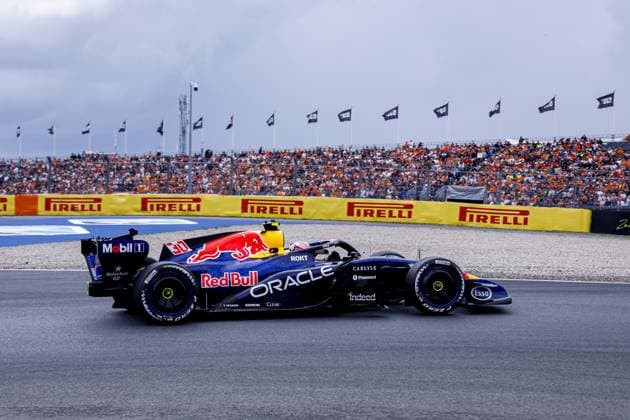 ZANDVOORT - Liam Lawson from New Zealand, driver for Oracle Red Bull Racing, during free practice for the Formula 1 Heineken Dutch Grand Prix at Circuit Zandvoort on August 21, 2026, in Zandvoort, the Netherlands. MARCEL TER BALS ANP xVIxANPxSportx xMarcelxterxBalsxIVx 565932151 originalFilename: 565932151.jpg