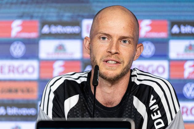 Pressekonferenz, 1.FC Köln, 21.08.2026 Rene Wagner (Cheftrainer) Pressekonferenz von 1.FC Köln vor dem Pokalspiel gegen Würzburger Kickers; 21.08.2026 DFL regulations prohibit any use of photographs as image sequences and or quasi video. *** Press Conference, 1 FC Köln, August 21, 2026: Rene Wagner, Head Coach—1 FC Köln press conference ahead of the cup match against Würzburger Kickers on August 21, 2026. DFL regulations prohibit any use of photographs as image sequences and or quasi-video. Copyright: xBEAUTIFULxSPORTS Buriakovx