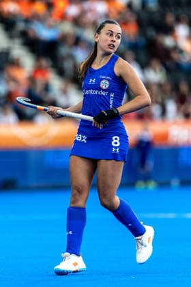 FIH Hockey World Cup: England v Chile Women AMSTELVEEN, NL - AUGUST 21: Maria Maldonado of Chile during the FIH Hockey World Cup match between England and Chile Women at Wagener Stadion on August 21, 2026 in Amstelveen, Netherlands. Amstelveen Wagener Stadion Netherlands Content not available for redistribution in The Netherlands directly or indirectly through any third parties. Copyright: xMarcelxvanxPlateringenx