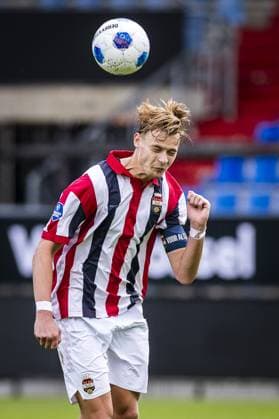TILBURG , 21-08-2026 , Koning Willem II stadium , season 2026 2027 , Dutch Eredivisie football , match between Willem II and Telstar (friendly) , picture shows Willem II player Finn Stam Willem II - Telstar (friendly)  x205893970x Copyright: