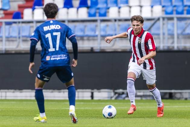 TILBURG , 21-08-2026 , Koning Willem II stadium , season 2026 2027 , Dutch Eredivisie football , match between Willem II and Telstar (friendly) , picture shows Willem II player Mats Lemmens Willem II - Telstar (friendly)  x205893974x Copyright: