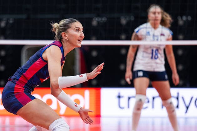260821 Amandine Giardino of France during the CEV EuroVolley 2026 group stage volleyball match between France and Slovakia on August 21, 2026 in Gothenburg. Photo: Mathias Bergeld BILDBYRAN kod MB MB1401 volleyboll volleyball cev eurovolley 2026 volleyboll-em france slovakia dam bbeng frankrike slovakien women kvinner *** August 21, 2026: Amandine Giardino of France during the CEV EuroVolley 2026 group stage volleyball match between France and Slovakia on August 21, 2026 in Gothenburg. Photo by Mathias Bergeld. BILDBYRAN code MB MB1401 volleyball CEV EuroVolley 2026 women s volleyball European Championship France Slovakia  Copyright: MATHIASxBERGELD BB260821MB032