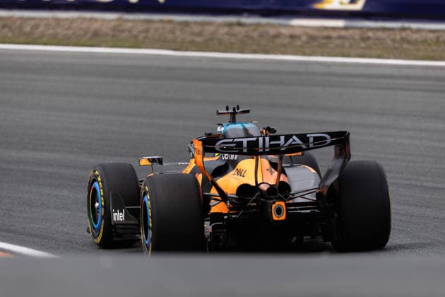 (81) Oscar Piastri (AUS) - McLaren Mastercard F1 Team - McLaren MCL40 - Mercedes during the Practice 1 of Formula 1 Heineken Dutch Grand Prix 2026 at Circuit Zandvoort in Zandvoort, Netherlands. Round 14 of 24 of the 2026 FIA Formula One World Championship, WM, Weltmeisterschaft held August 21-23, 2026. The weekend features the F1 Sprint format, with a Sprint race on Saturday in addition to the Grand Prix on Sunday. Circuit Zandvoort, set in the dunes of the North Sea coast, is renowned for its steeply banked corners. Formula 1 Heineken Dutch Grand Prix 2026 - Round 14 of 24 - Circuit Zandvoort, Zandvoort, Netherlands F1-2026-R14-NED