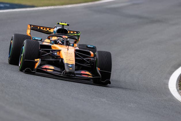 during the Practice 1 of Formula 1 Heineken Dutch Grand Prix 2026 at Circuit Zandvoort in Zandvoort, Netherlands. Round 14 of 24 of the 2026 FIA Formula One World Championship, WM, Weltmeisterschaft held August 21-23, 2026. The weekend features the F1 Sprint format, with a Sprint race on Saturday in addition to the Grand Prix on Sunday. Circuit Zandvoort, set in the dunes of the North Sea coast, is renowned for its steeply banked corners. Formula 1 Heineken Dutch Grand Prix 2026 - Round 14 of 24 - Circuit Zandvoort, Zandvoort, Netherlands F1-2026-R14-NED