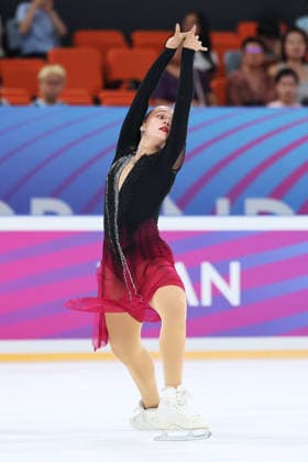 XI AN, CHINA - AUGUST 21: Elizaveta Grashchenkova competes in the women s free skate during the 2026 ISU Junior Grand Prix of Figure skating, Eiskunstlauf Xi an on August 21, 2026 in Xi an, Shaanxi Province of China.  Copyright: xVCGx 111661271776