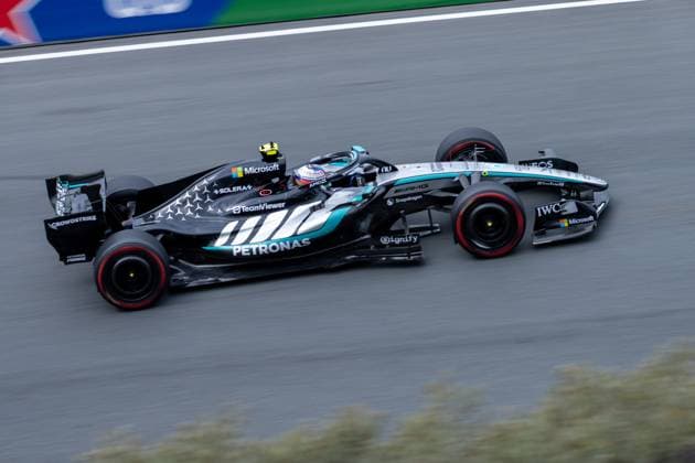 Andrea Kimi Antonelli 12, Mercedes-AMG Petronas F1 Team ,Grosser Preis von Netherlands, Motorsport, Herren, Formel 1, 21.08.2026 Zandvoort Niederlande Niederlande *** Andrea Kimi Antonelli 12, Mercedes AMG Petronas F1 Team, Dutch Grand Prix, Motorsports, Men, Formula 1, August 21, 2026, Zandvoort, Netherlands, Netherlands Copyright: xkolbert-press MartinxWdziecznyx