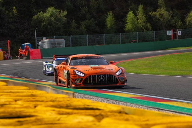 Iron Lynx 4 Hours of Spa Francorchamps ELMS Iron Lynx Mercedes-AMG LMGT3 63 gefahren von Ameerh Naran, Rui Andrade und Sergio Sette Camara 4 Hours of Spa Francorchamps Lauf der European Le Mans Series in Spa (Belgien, Lüttich) *** Iron Lynx 4 Hours of Spa Francorchamps ELMS Iron Lynx Mercedes-AMG LMGT3 63 driven by Ameerh Naran, Rui Andrade, and Sergio Sette Camara 4 Hours of Spa Francorchamps race of the European Le Mans Series at Spa, Belgium, Liège